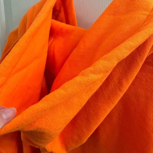 Mossy Oak orange men’s hoodie - Picture 6 of 7